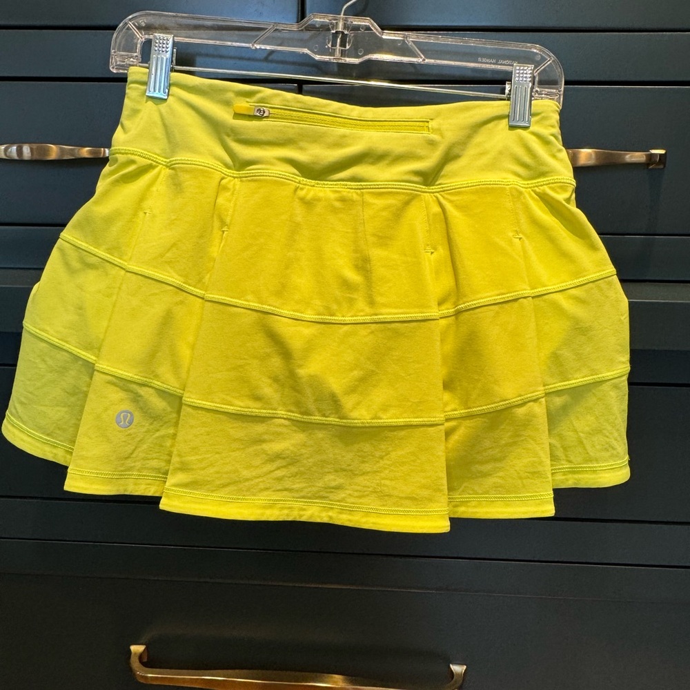 lululemon athletica Yellow Women's Skirt